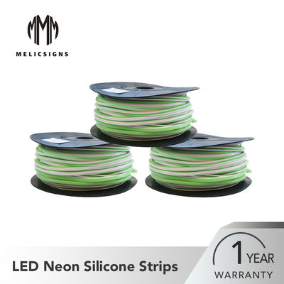 Striscia flessibile del neon LED di spessore di colore verde 8mm