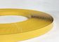 La freccia modella il cappuccio di alluminio di plastica della disposizione di colore giallo che riguarda la buona flessibilità a 1 pollici