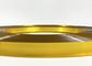 Cappuccio di plastica dorato 35/45 metri della disposizione per il bordo acrilico della lettera di Manica