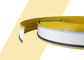 Grado di alluminio A del cappuccio della disposizione della pittura gialla di colore con un lato laterale di ritorno del bordo