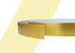 materiale del lato di ritorno ricoperto oro di alluminio della tassa libera della spazzola del cappuccio della disposizione di spessore di 0.8MM