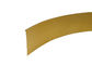 il negozio 3D firma il colore spazzolato dell'oro ha condotto il cappuccio di alluminio della disposizione della lettera di Manica