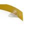 Cappuccio laterale di verniciatura della disposizione della lettera di Manica del bordo del cappuccio quello di alluminio della disposizione di colore giallo per la lettera acrilica